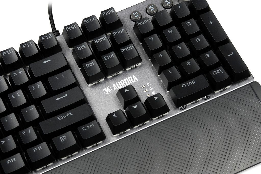 Tastierë iBOX Aurora K-3, USB, e hirtë
