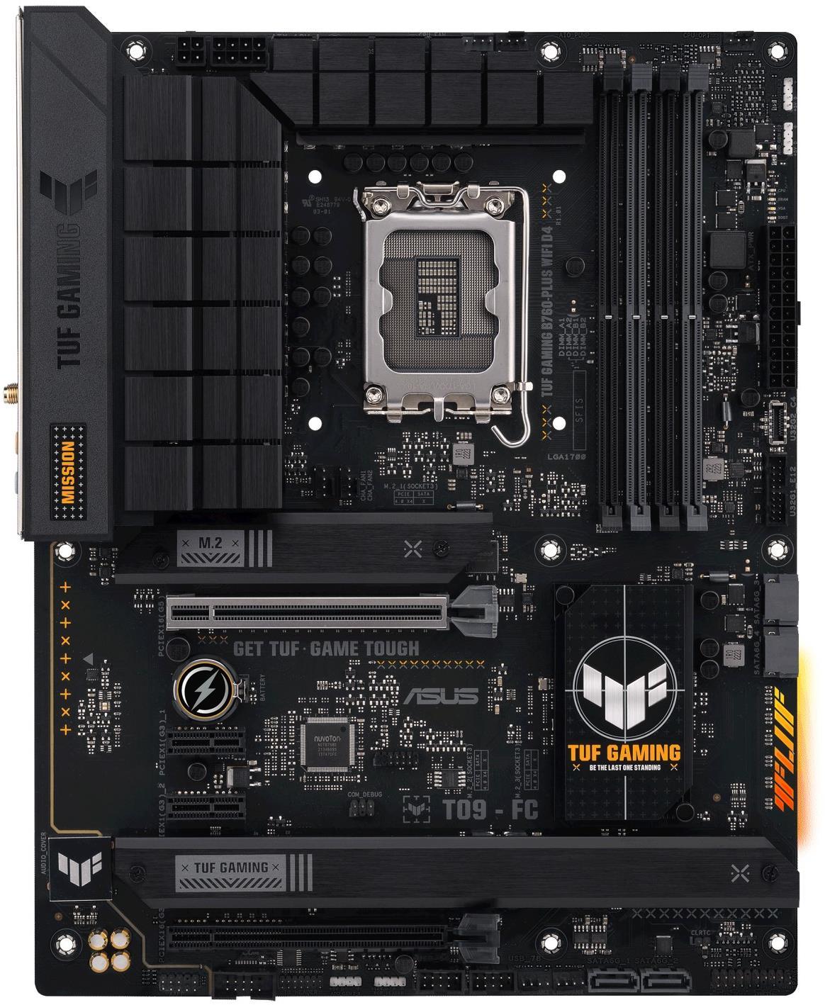 Motherboard ASUS TUF Gaming B760 Plus WIFI D4, Intel B760, LGA 1700, ATX