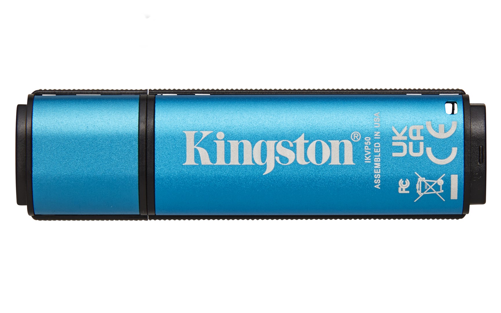 USB Kingston IronKey VP50, 16GB, i kaltër