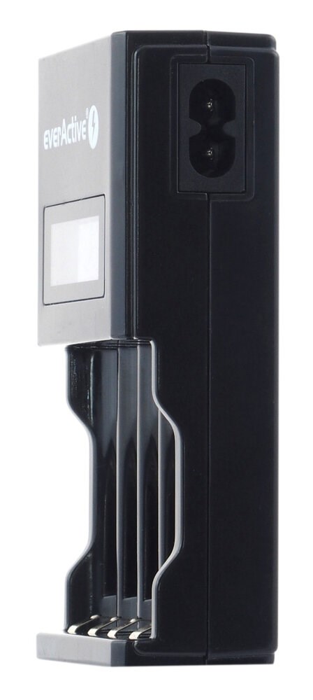 Karikues baterish EverActive NC-450 NC450B, Ni-MH AA AAA, ekran LCD, i zi