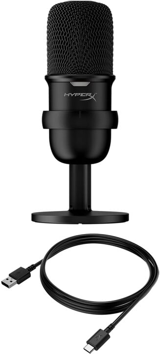 Микрофон HyperX Solocast, црн