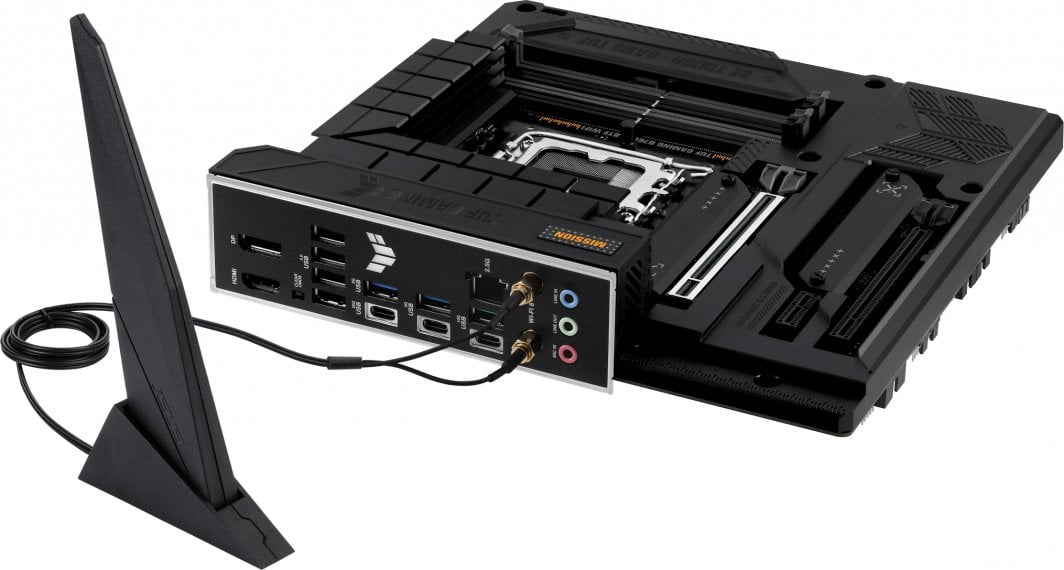 Pllakë amë Asus TUF GAMING B760M-BTF WIFI, e zezë