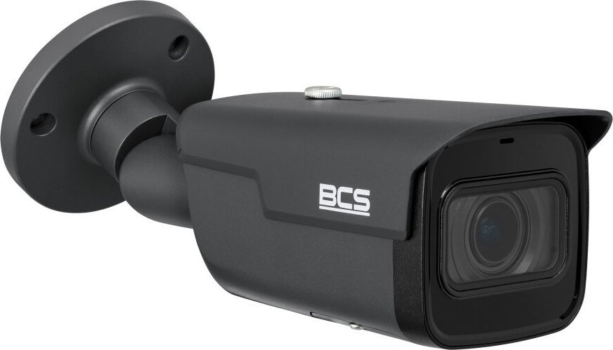 IP камера BCS BCS-L-TIP58VSR6-Ai1-G(2), 8MP, мото-зум леќа 2.7–12mm, бела