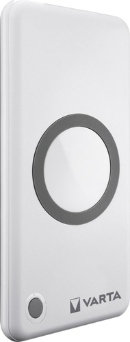 Powerbank Varta Wireless, 10000mAh, Qi, e bardhë