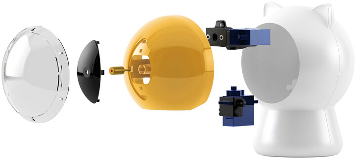 Rreze lazer për mace Tesla Smart