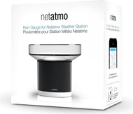 Modul matës shiu Netatmo Rain Gauge, për stacion moti Netatmo, i zi