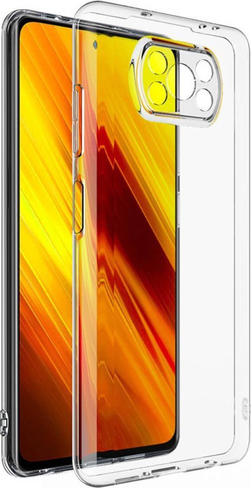 Futrollë OEM për Xiaomi Poco X3 X3 Pro, silikon ultra i hollë 0.5mm, transparente