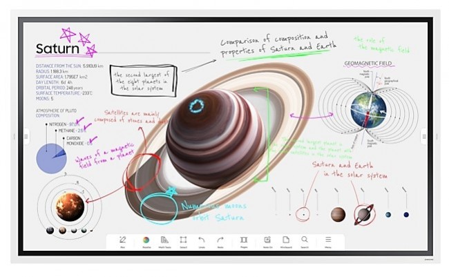 Smart Board Samsung Signage WM65B Flip Pro, 65'', UHD