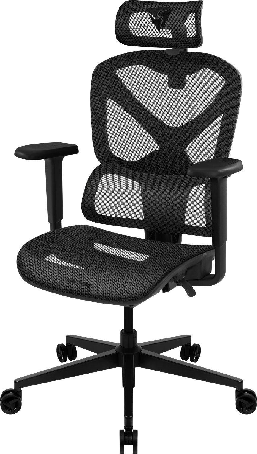 Karrige gaming ThunderX3 YTC Mesh, mekanizëm SYNC5, rrjetë ergonomike, e zezë