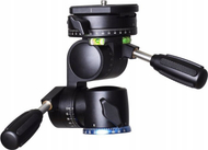 Kokë tripod Sirui FD-01 Four Way Head, video, 3/8", e zezë