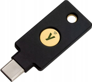 Çelës sigurie Yubico Security Key C NFC, USB C, NFC, i zi