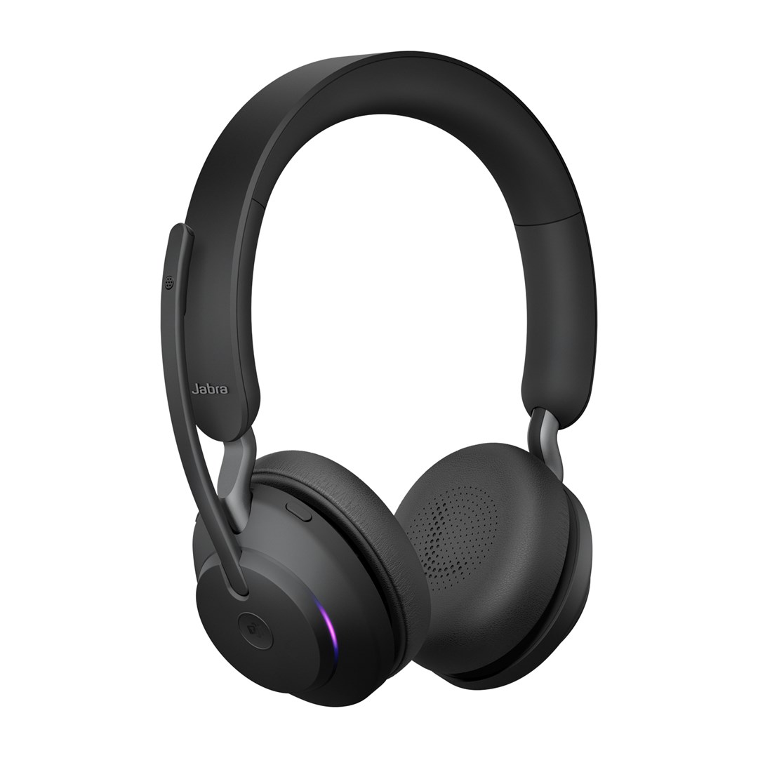 Kufje Bluetooth Jabra Evolve2 65 Stereo, USB-A, MS Teams Certified, të zeza