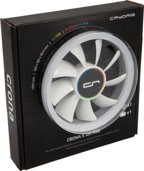 Ftohës Cryorig Crona X 120 ARGB, 120 mm