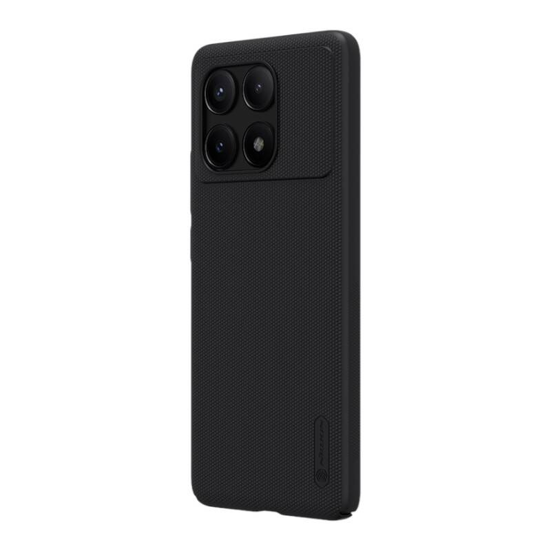Mbrojtëse telefoni Nillkin Super Frosted, për Poco X6 Pro 5G, plastike, e zezë