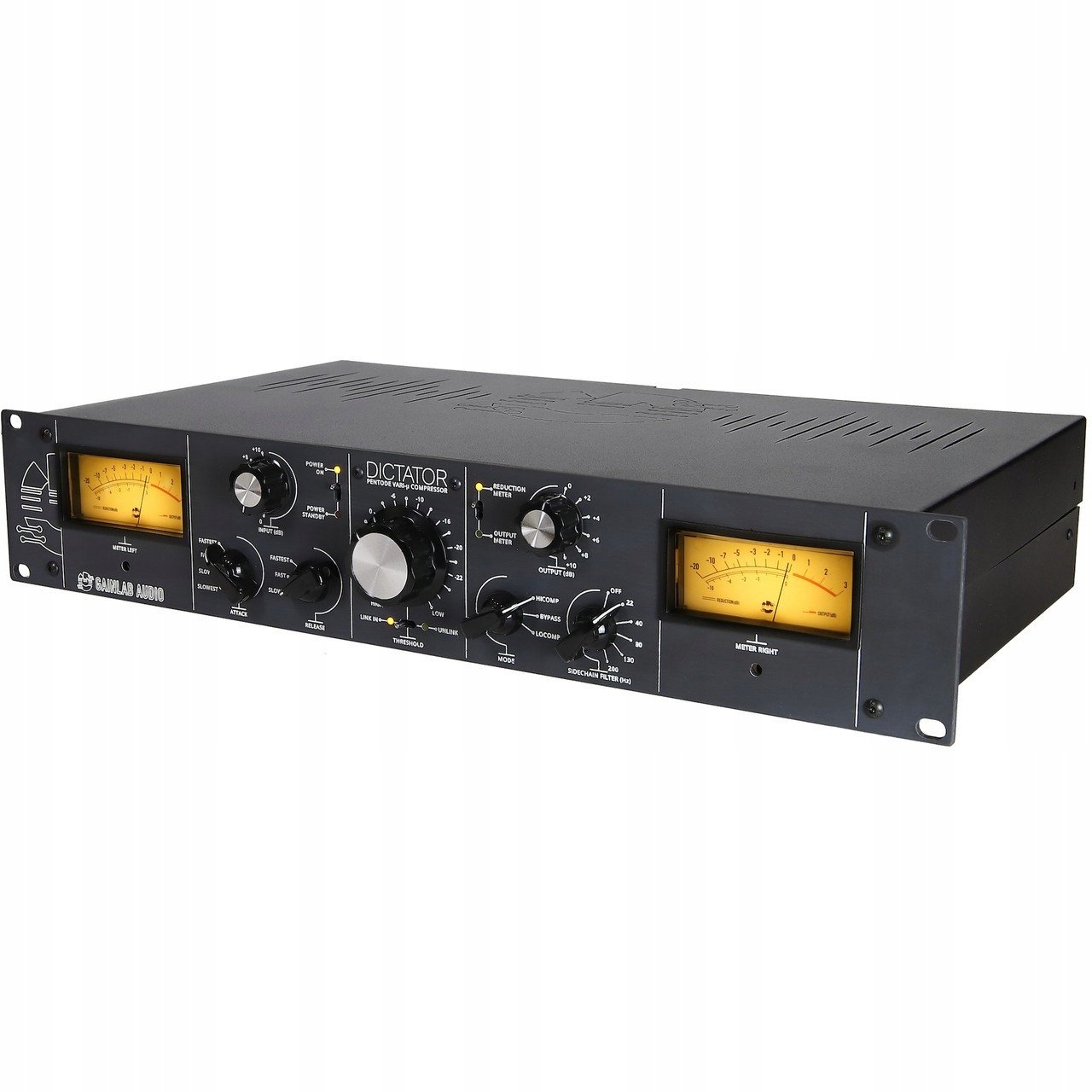Kompresor me lampë Gainlab Audio GLA-TC1 Dictator Graphite, 2 kanale, edicion i kufizuar, grafit