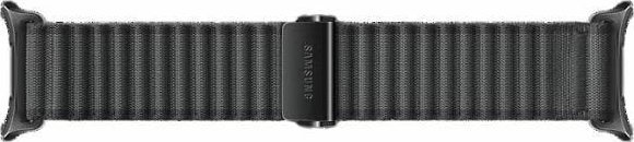 Rrip ore Samsung Trail Band për Galaxy Watch Ultra, pëlhurë sportive, Triangle Latch and Hook, gri e errët