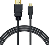 Kabllo HDMI Savio CL-40/M, HDMI në Micro HDMI, 2m, i zi