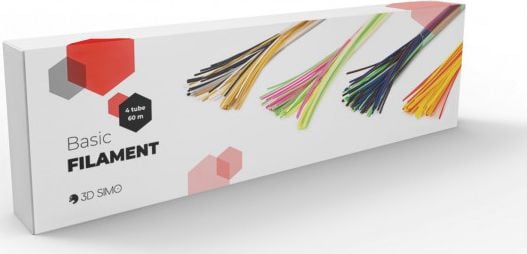 Filament për laps 3D 3DSimo Basic, 60m PCL, shumë ngjyra