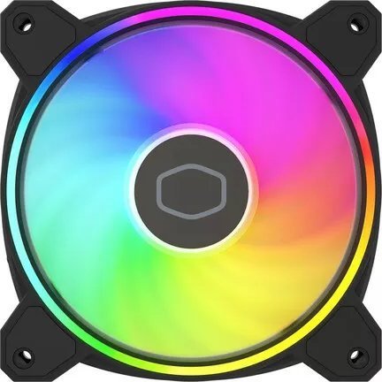 Ftohës Cooler Master MasterFan MF120 Halo 2, 120 mm, i zi