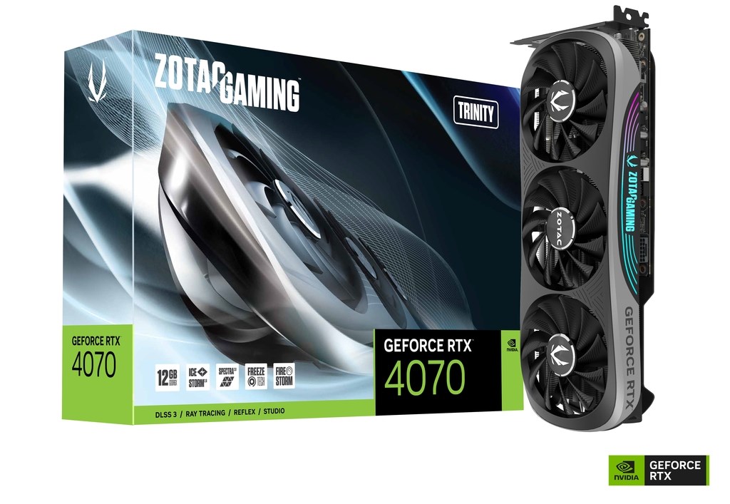 Kartë grafike Zotac Gaming NVIDIA GeForce RTX 4070, 12 GB GDDR6X