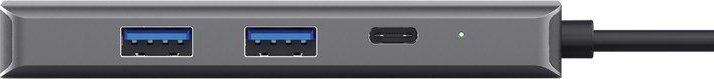 Docking station Trust Multi-port USB-C 24968, HDMI 4K, 2x USB 3.0, gri alumini