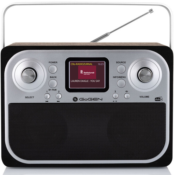 Radio GoGEN DAB 700, e zezë