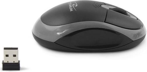 Maus Esperanza Titanum, wireless, USB, i zi dhe i hirt
