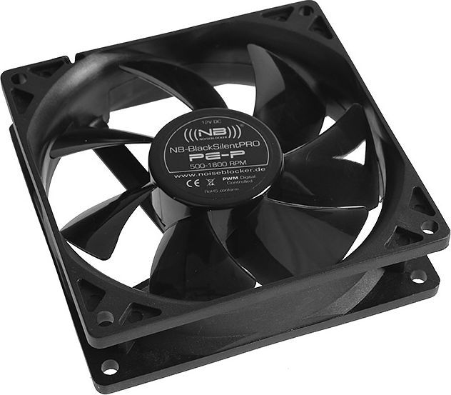 Ftohës Noiseblocker BlackSilent Pro PE-P, 92 mm