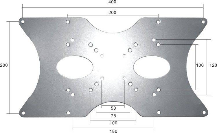 Pllakë montuese Neomounts FPMA-VESA400, për 22"-52", kapacitet 35 kg, e zezë