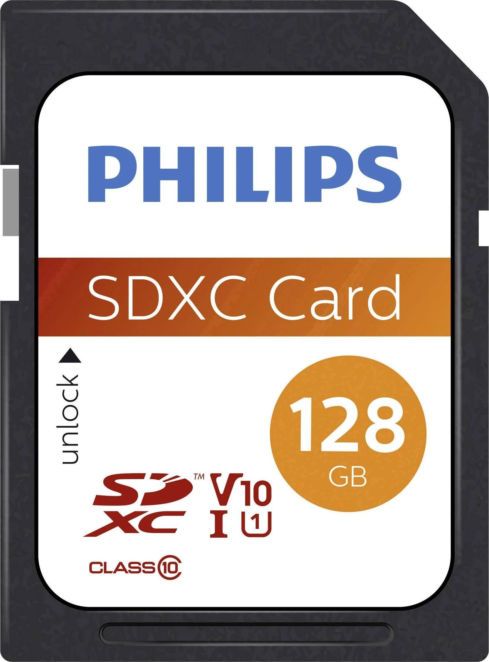 Kartë memorie Philips SDXC, 128GB, Class 10 UHS-I U1 V10