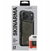 Mbulesë telefoni Skinarma Vigor për iPhone 17 Pro Max, me MagSafe, airbag mbrojtës, gri neutrale