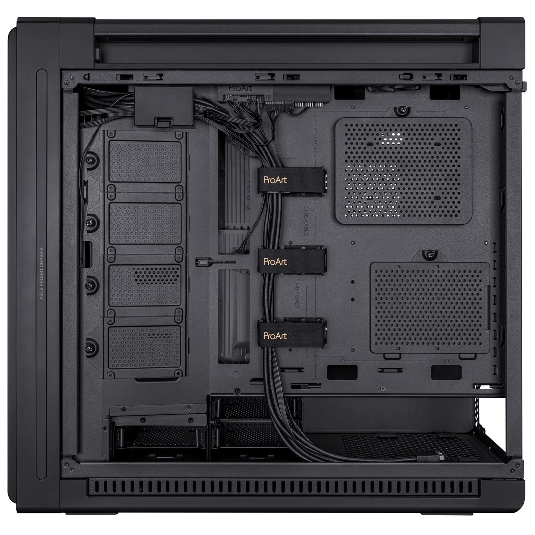 Kuti kompjuteri ASUS ProArt PA602 ARGB Mid Tower, EATX, ARGB, e zezë
