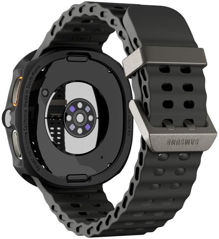Заштитен повеќен за паметен часовник Spigen Liquid Air, Samsung Galaxy Watch8 40mm, црн мат