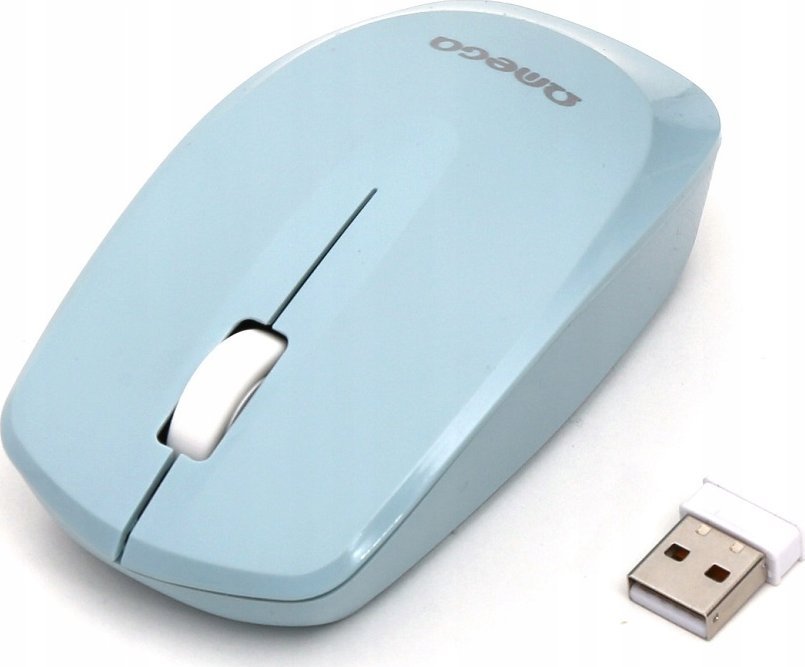 Miush kompjuteri pa tela Omega, 1000 1600 DPI, blu