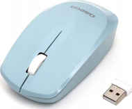 Miush kompjuteri pa tela Omega, 1000 1600 DPI, blu