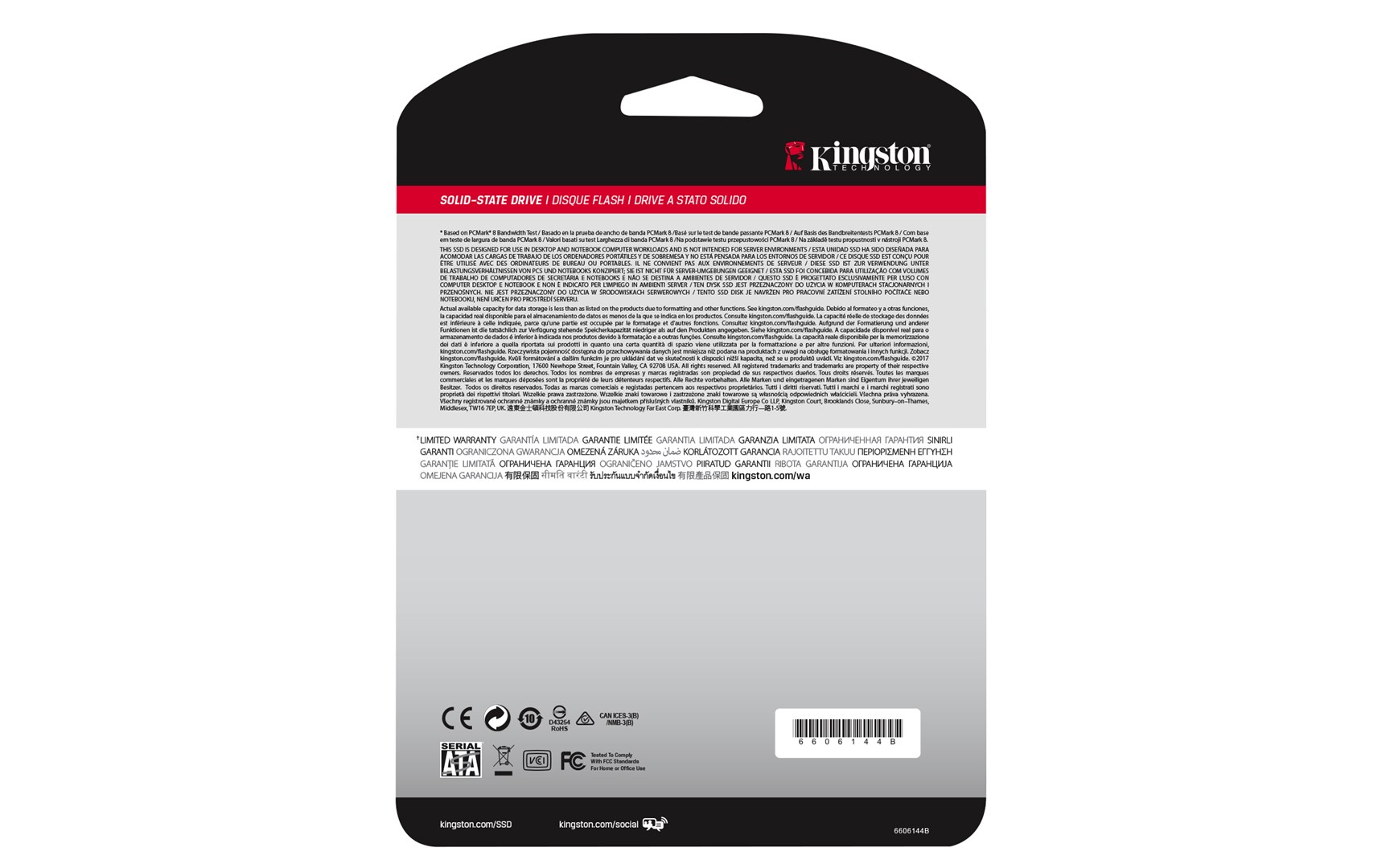 Disk SSD Kingston A400, 960GB, 2.5", e zezë