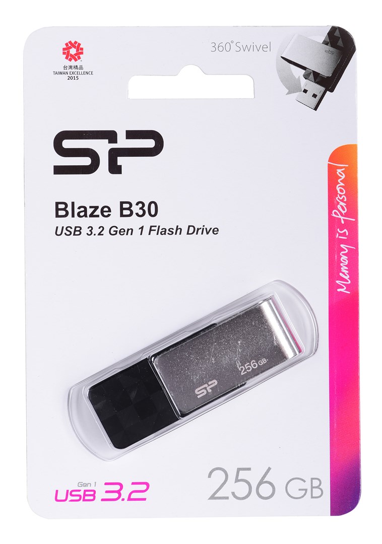 USB Silicon Power Blaze B30, 256 GB, USB Type-A