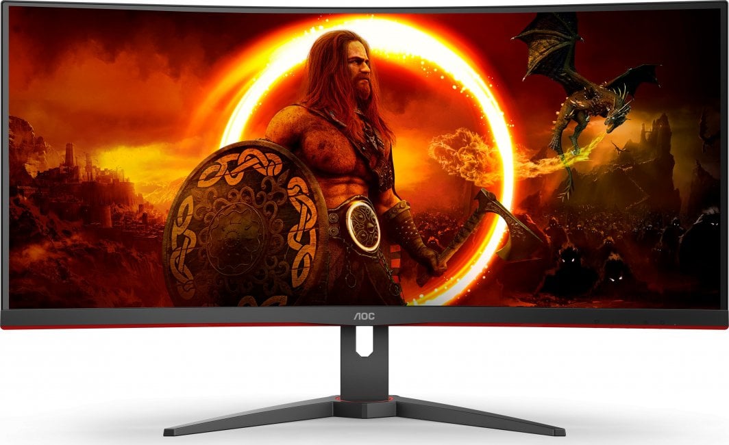 Monitor AOC CU34G2XE/BK, 34", 3440 x 1440 (UWQHD), i zi