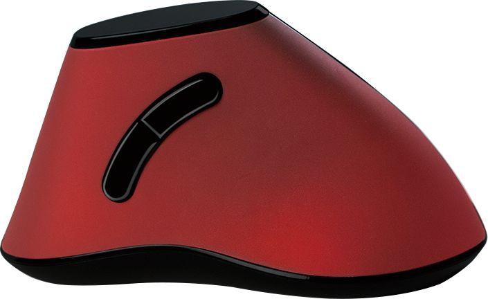 Maus vertikal ergonomik LogiLink, wireless 2.4 GHz, i kuq