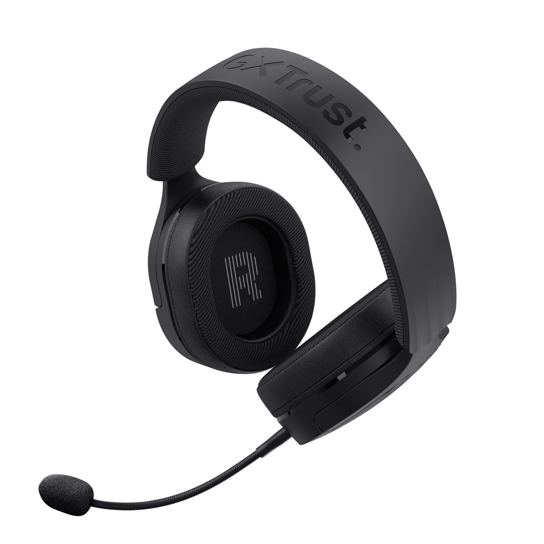 Kufje gaming Trust GXT 489 Fayzo, Multiplatform, 50mm Drivers, të zeza