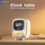 Altoparlant Bluetooth Divoom Tiivoo 2, ekran piksel, kompakt, i bardhë