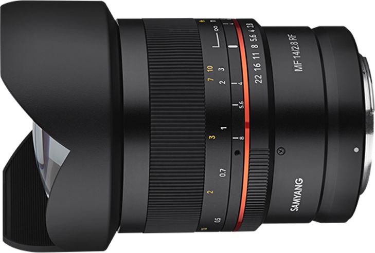 Објектив Samyang MF 14mm f/2.8 за Canon RF, f/2.8, ултра широк агол, црн