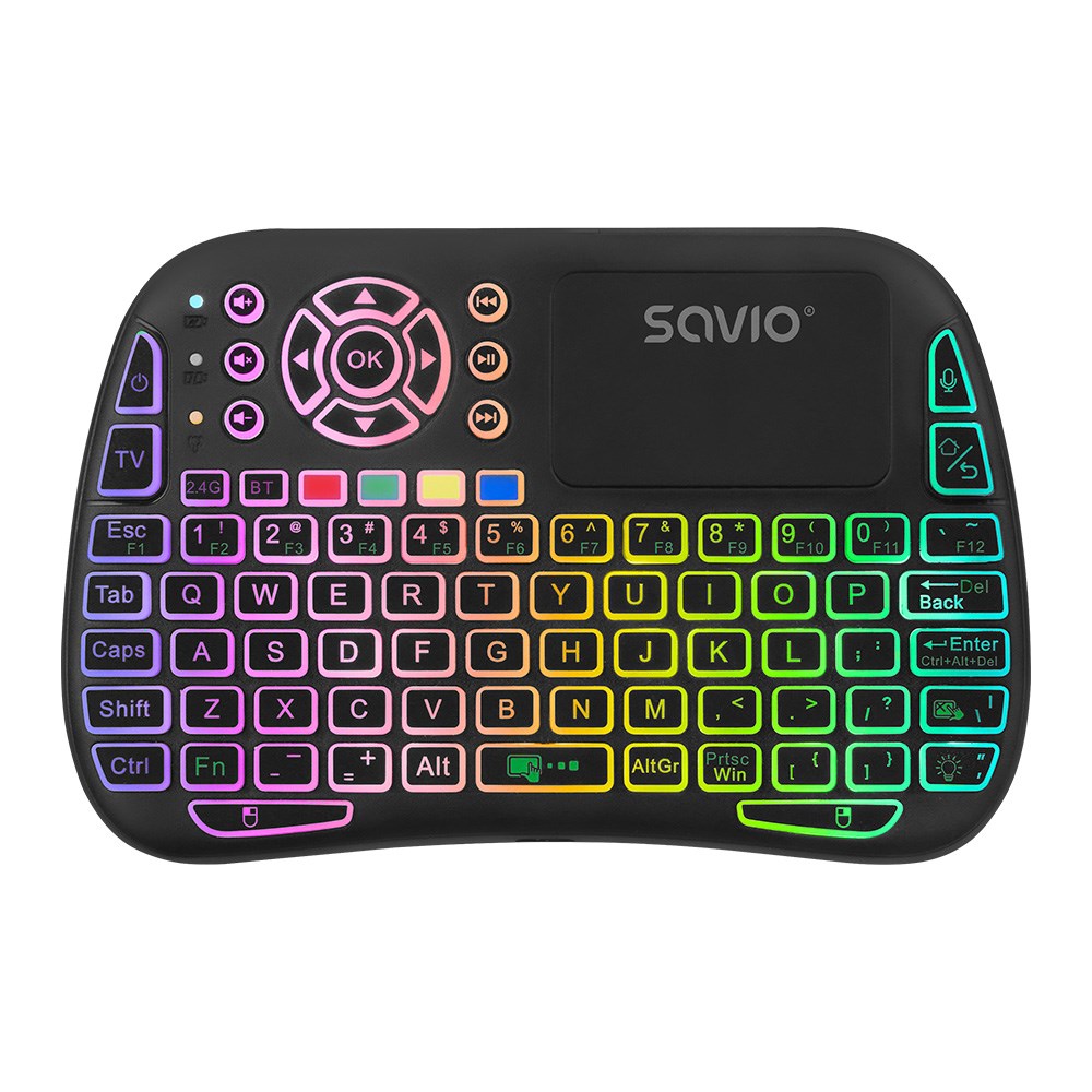 Tastierë Savio KW-04 Mekanike, Mini, e zezë