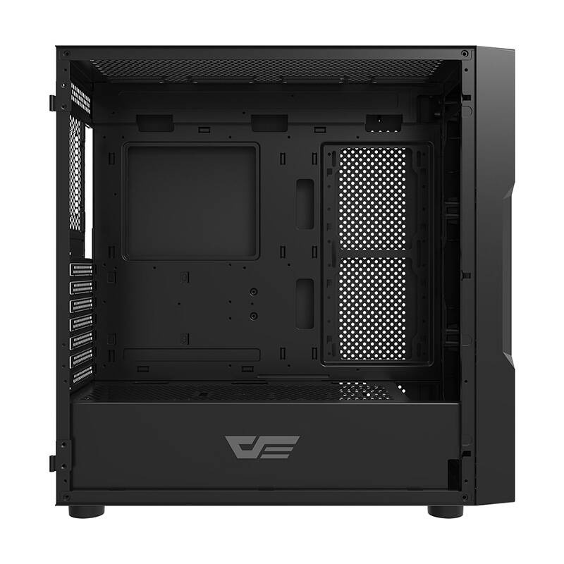 Kornizë kompjuteri Darkflash DK431 Glass, ATX, 4 ventilatorë, e zezë