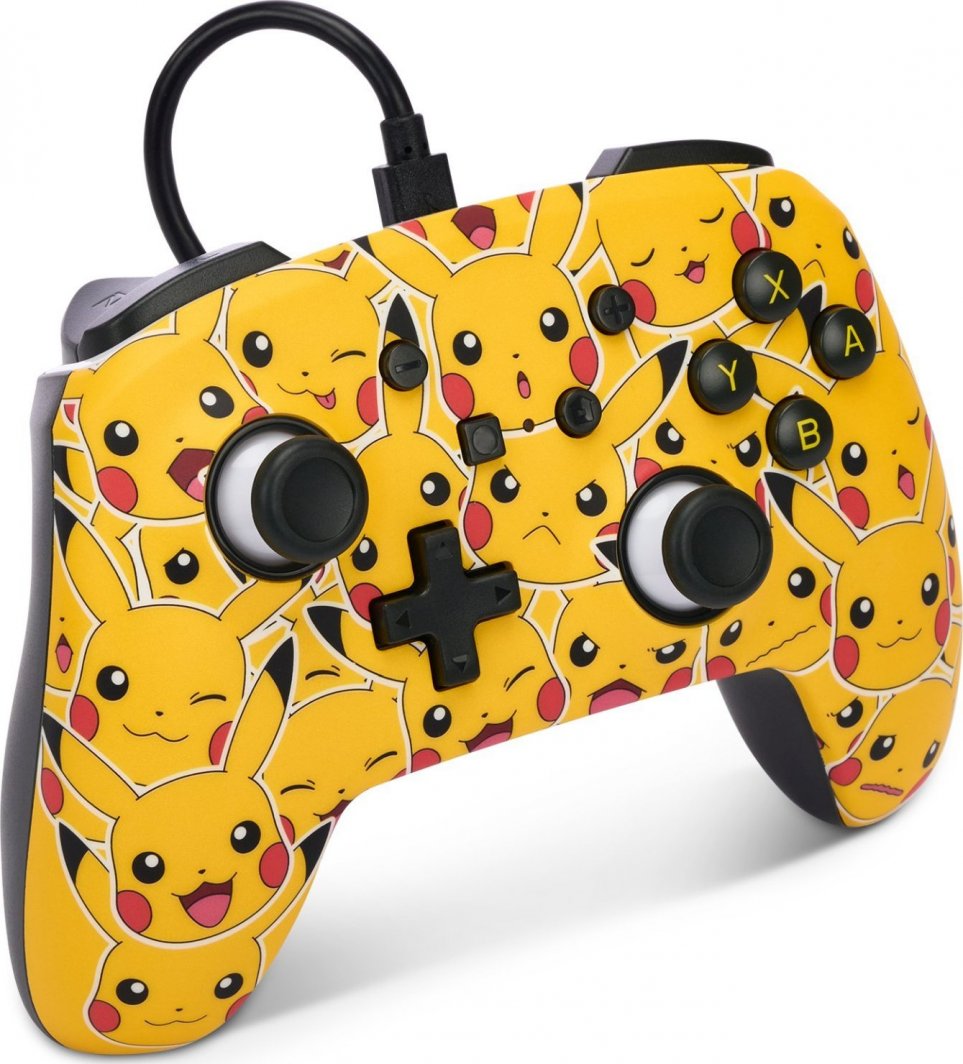 Kontroller PowerA Enhanced Pokemon Moods, me kabllo, shumëngjyrësh