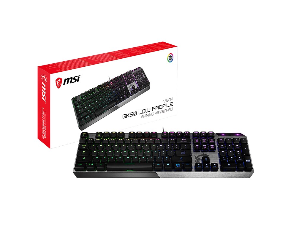 Tastierë MSI Vigor GK50 Elite, e zezë