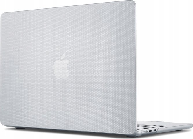 Футрола Pipetto Hardshell Dots Case, за MacBook Air 13.6" M2 M3, PVC, проѕирна мат
