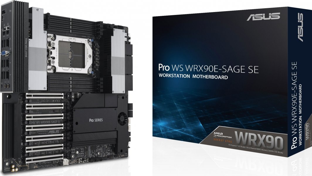 Pllakë amë Asus PRO WS WRX90E-SAGE SE, AMD WRX90, Socket sTR5