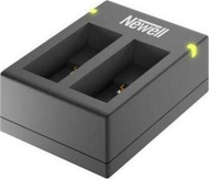 Двоканален полнач Newell SDC USB AHDBT 901, за GoPro HERO 9 Black, со LED индикатор, црн