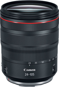 Objektiv Canon RF 24-105mm f/4 L IS USM, stabilizim imazhi, autofocus i shpejtë, i zi